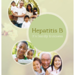 Cover of 'Hepatitis B. It's family business' booklet in English